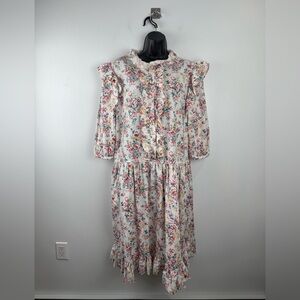 Batsheva Women Floral Mini Dress Size 18